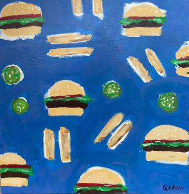Original Pop Art Cuisine Paintings by Brian Nash