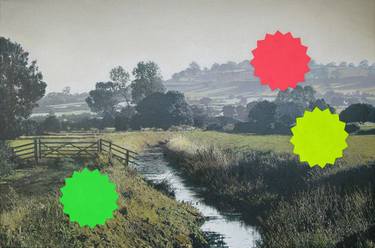 Original Conceptual Landscape Painting by Mark Jameson