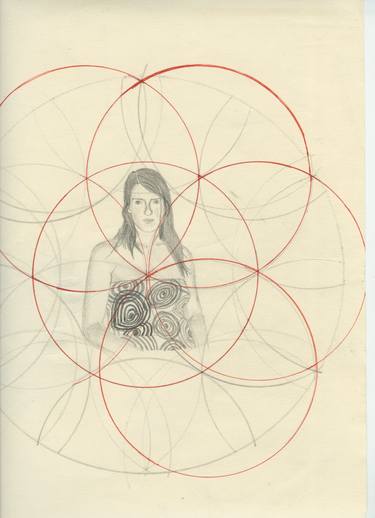 Original Conceptual Portrait Drawings by Abbi Torrance