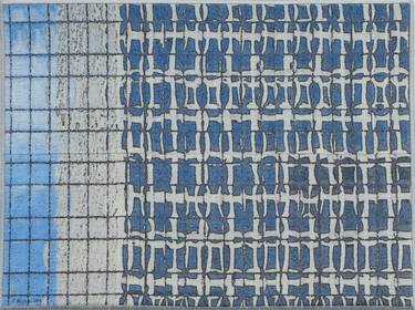 Original Abstract Patterns Mixed Media by Marilyn Henrion