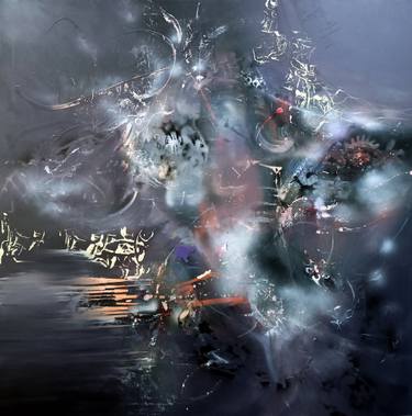 Original Abstract Light Paintings by Kloska Ovidiu