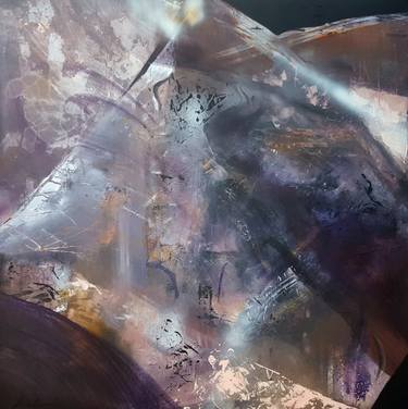 Original Abstract Outer Space Paintings by Kloska Ovidiu