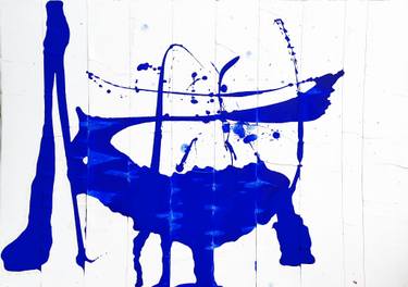 Original Abstract Expressionism Abstract Paintings by Ilian Savkov