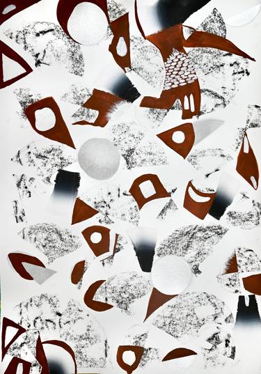 Original Contemporary Abstract Drawings by Sumit Mehndiratta