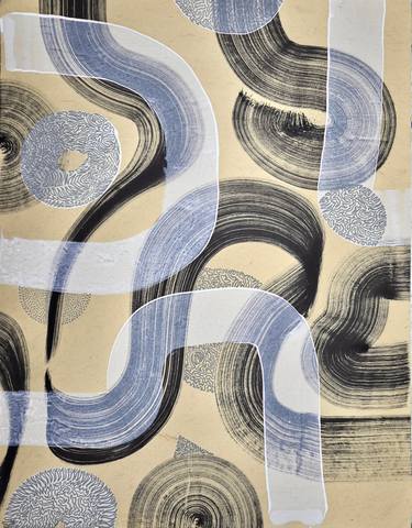 Original Modern Abstract Drawings by Sumit Mehndiratta