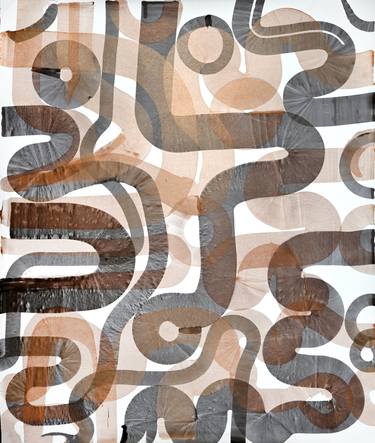 Original Modern Abstract Mixed Media by Sumit Mehndiratta
