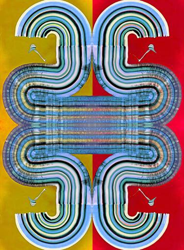 Original Modernism Abstract Digital by Sumit Mehndiratta