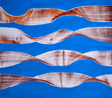 Original Modernism Abstract Painting by Sumit Mehndiratta