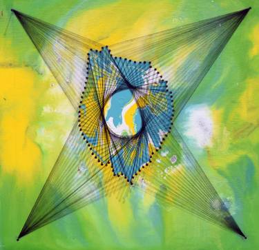 Original Abstract Wall Sculpture by Sumit Mehndiratta
