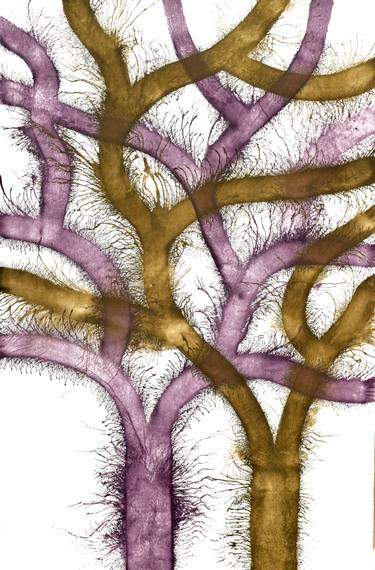 Original Abstract Expressionism Tree Paintings by Sumit Mehndiratta