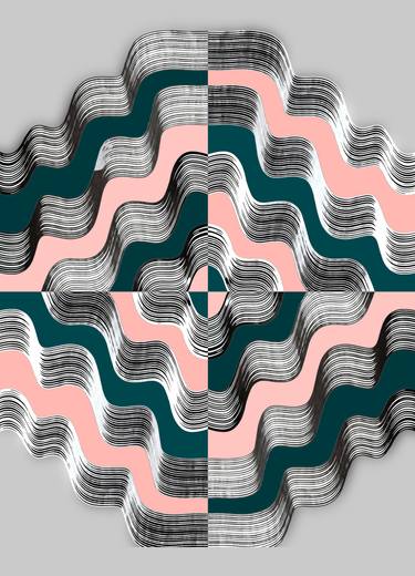 Original Geometric Abstract Digital by Sumit Mehndiratta