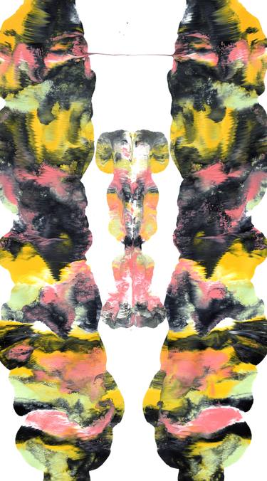 Original Abstract Expressionism Abstract Paintings by Sumit Mehndiratta