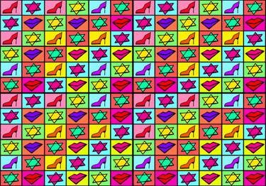 Original Pop Art Graffiti Digital by Sumit Mehndiratta