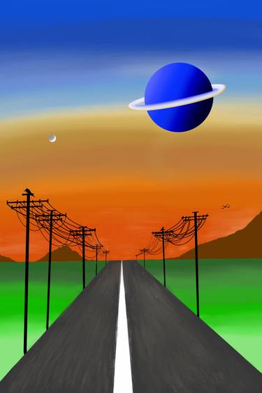 Original Illustration Landscape Digital by Sumit Mehndiratta
