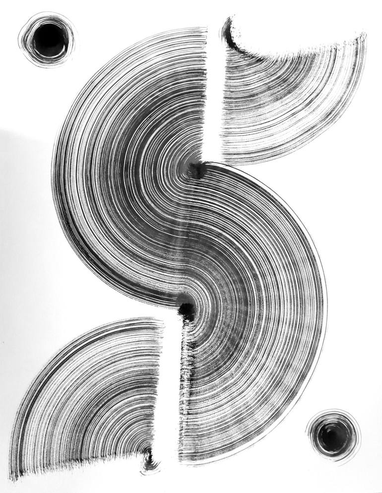 Print of Minimalism Abstract Drawings by Sumit Mehndiratta
