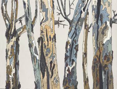 Original Expressionism Tree Paintings by K Shoa