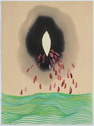 Original Expressionism Women Drawings by Heather Goodwind