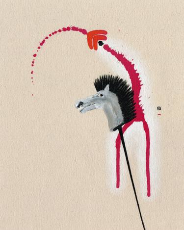 Original Contemporary Horse Paintings by Heather Goodwind