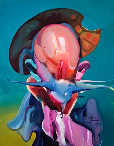 Original Contemporary Portrait Paintings by Maxim Fomenko