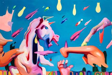 Original Expressionism People Paintings by Maxim Fomenko