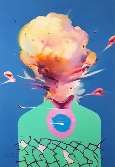 Original Expressionism Portrait Paintings by Maxim Fomenko