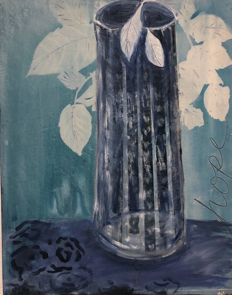 The Empty Vase Painting by Renee Ortiz | Saatchi Art