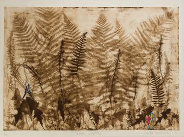 Original Conceptual Botanic Printmaking by Frieda Meaney