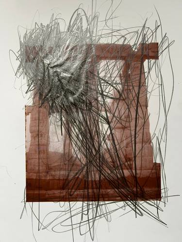 Original Abstract Drawing by Stefan Albert Haring