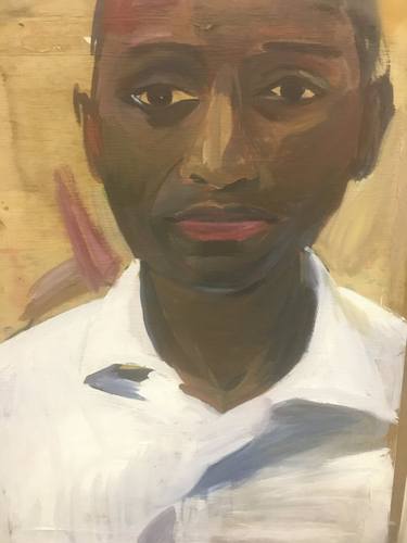 Original Figurative People Paintings by Louise Camrass