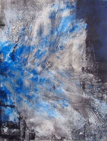 Original Abstract Landscape Printmaking by Ln Le Cheviller