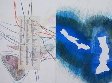 Original Expressionism Landscape Drawings by Ln Le Cheviller