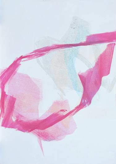 Original Abstract Expressionism Abstract Drawings by Ln Le Cheviller