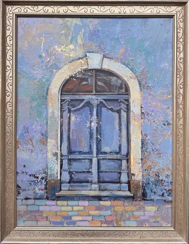 Original Contemporary Architecture Painting by Amina Gubieva