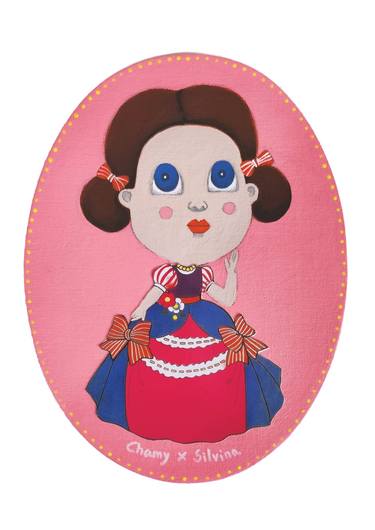Original Pop Art Fantasy Mixed Media by Chamy Shin