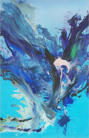 Original Abstract Expressionism Abstract Paintings by Ilgvars Zalans