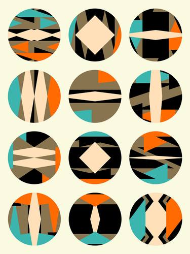 Original Modern Abstract Digital by Peter Strnad