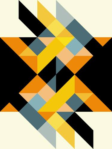Original Modern Abstract Digital by Peter Strnad