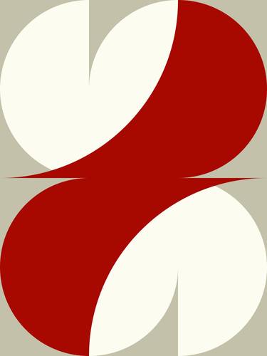 Original Minimalism Abstract Digital by Peter Strnad
