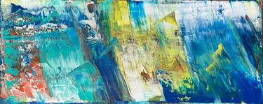 Original Abstract Expressionism Abstract Painting by Preston M Smith Pms
