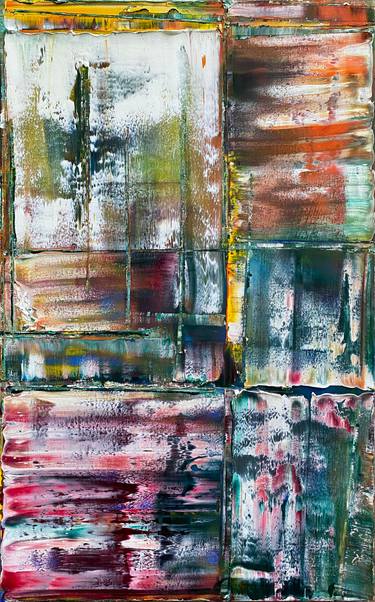 Original Abstract Expressionism Abstract Paintings by Preston M Smith Pms