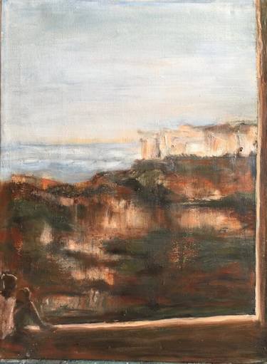 Original Conceptual Landscape Painting by Sophie Simonet