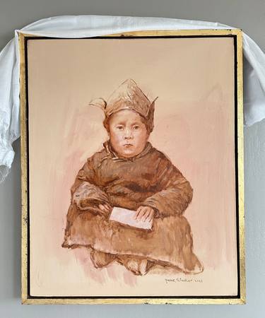 Original Figurative People Painting by Haya Vajra