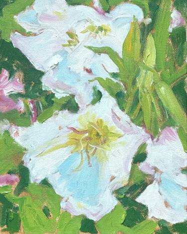 Original Classicism Floral Painting by Owen Hunt