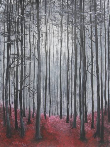 Original Realism Tree Paintings by Lorenzo Muriedas