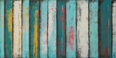 Original Abstract Expressionism Abstract Painting by Ronald Hunter