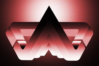 Original Abstract Geometric Digital by Panos Pliassas
