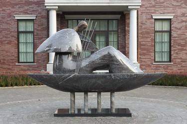 Original Figurative Landscape Sculpture by Stasys Zirgulis