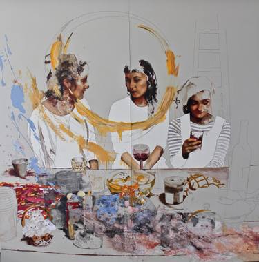 Original Portraiture Popular culture Paintings by Jessica Rimondi