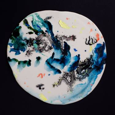 Original Abstract Classical mythology Paintings by Jessica Rimondi