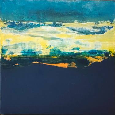 Original Abstract Painting by Esteves De Cooman